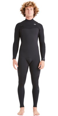 2024 Billabong Hombres Revolution 5/4mm Chest Zip Neopreno ABYW100178 - Black